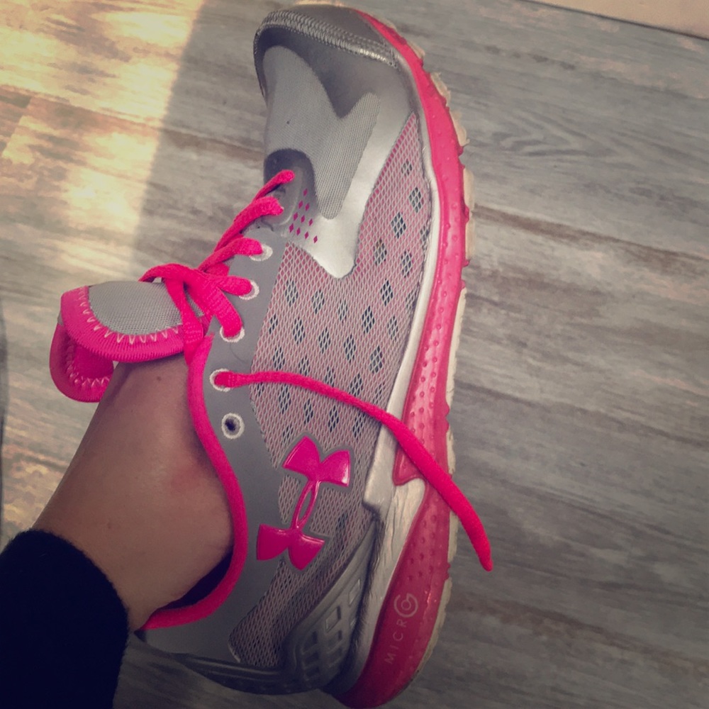 Under Armor Breast Cancer Awareness Sneakers